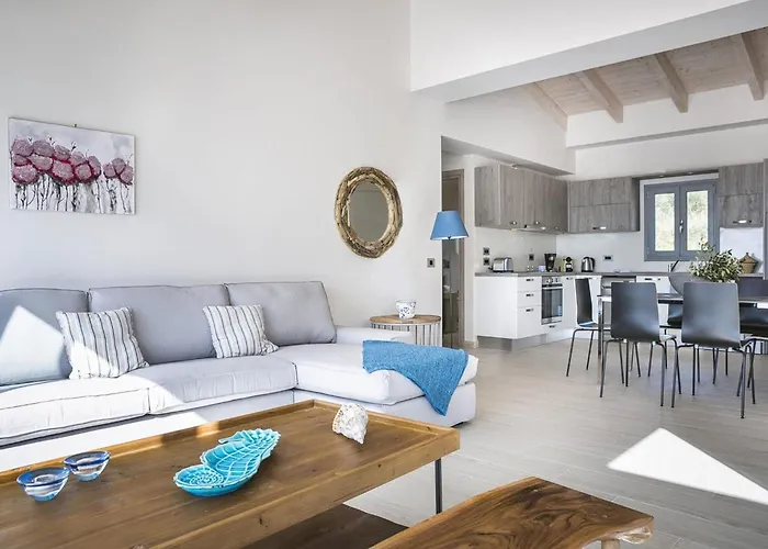 Elegant 3 Bedrooms Julieta Private Pool Sea Views Kefalonia Villa *
