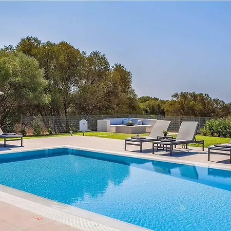 Villa Elegant Svoronata Villa 3 Bedrooms Villa Julieta Private Pool Sea Views Kefalonia