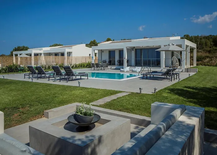 Elegant 3 Bedrooms Julieta Private Pool Sea Views Kefalonia * Svoronata