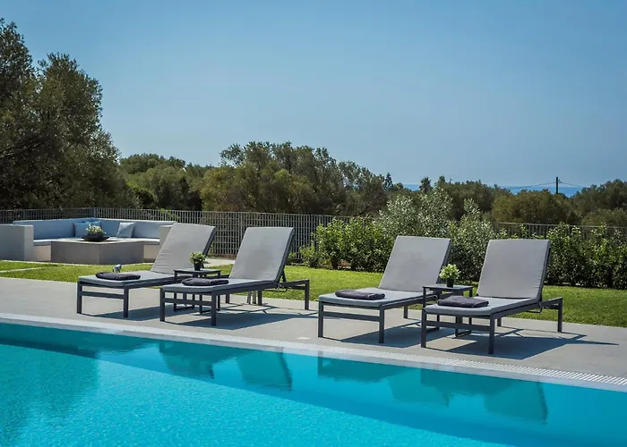 Elegant 3 Bedrooms Julieta Private Pool Sea Views Kefalonia